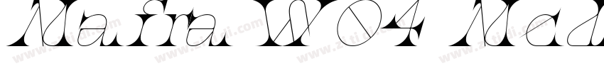 MafraW04 MediumItali字体转换